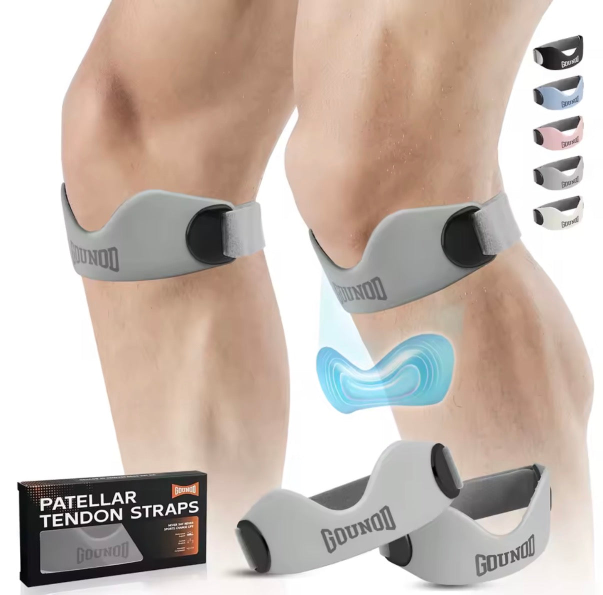 P1nkRyhthm Knee Strap Support